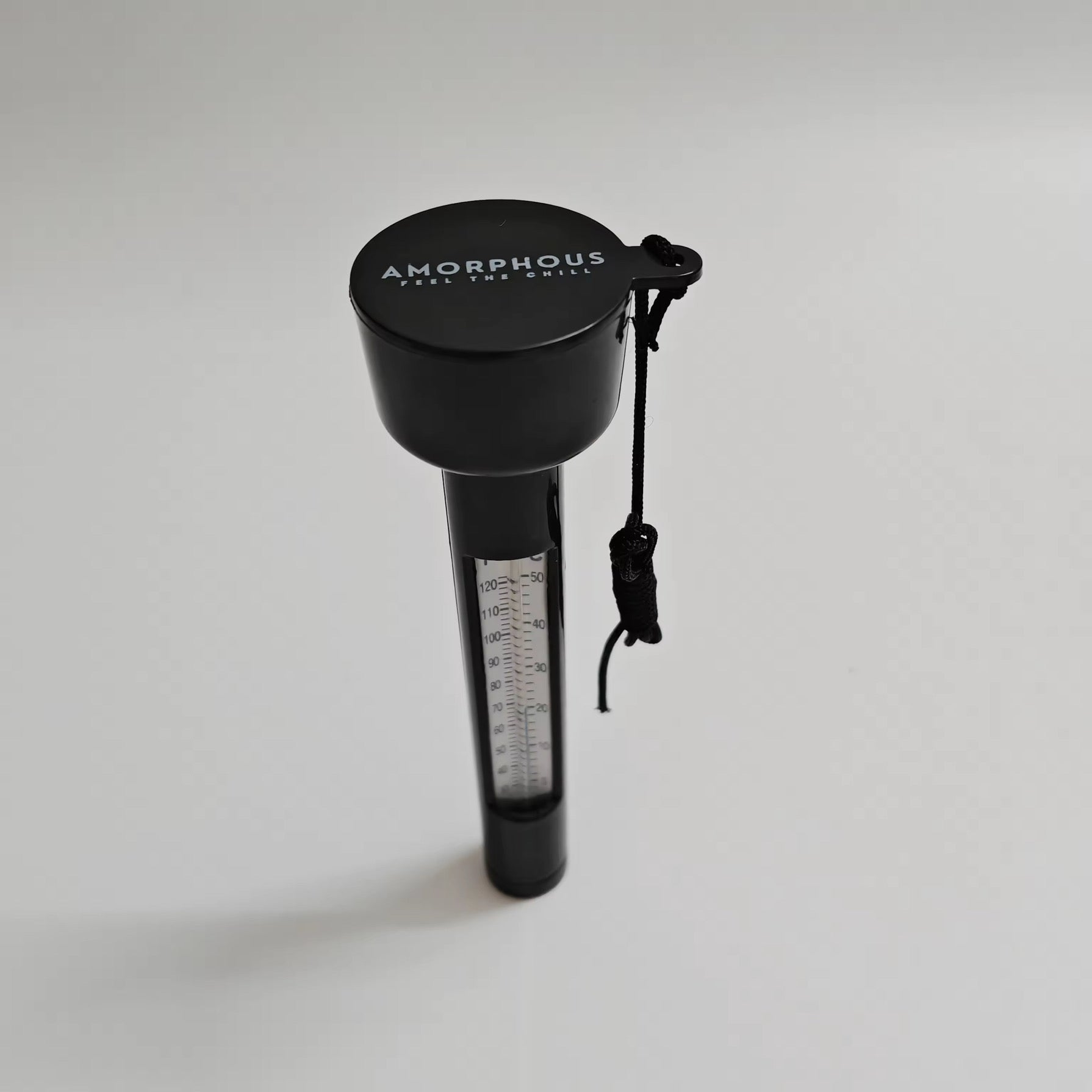 Amorphous Floating Water Thermometer