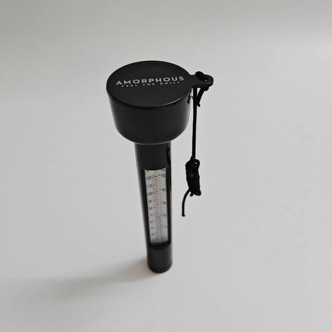 Amorphous Floating Water Thermometer