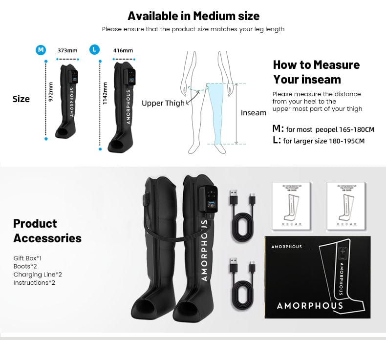 Amorphous Amorphous Pro Wireless Compression Boots 1.0