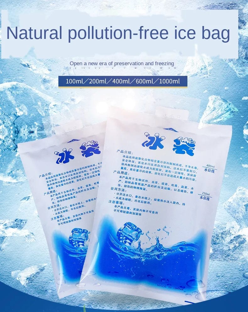 Amorphous 10pcs Reusable Gel Ice Packs