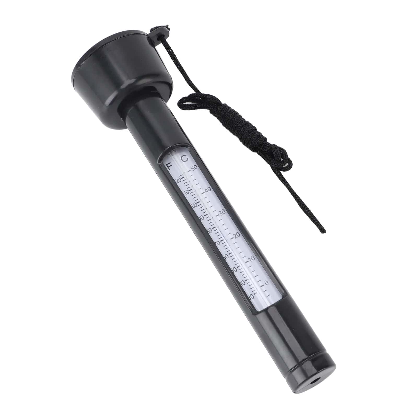 Amorphous Floating Drop Resistant Thermometer