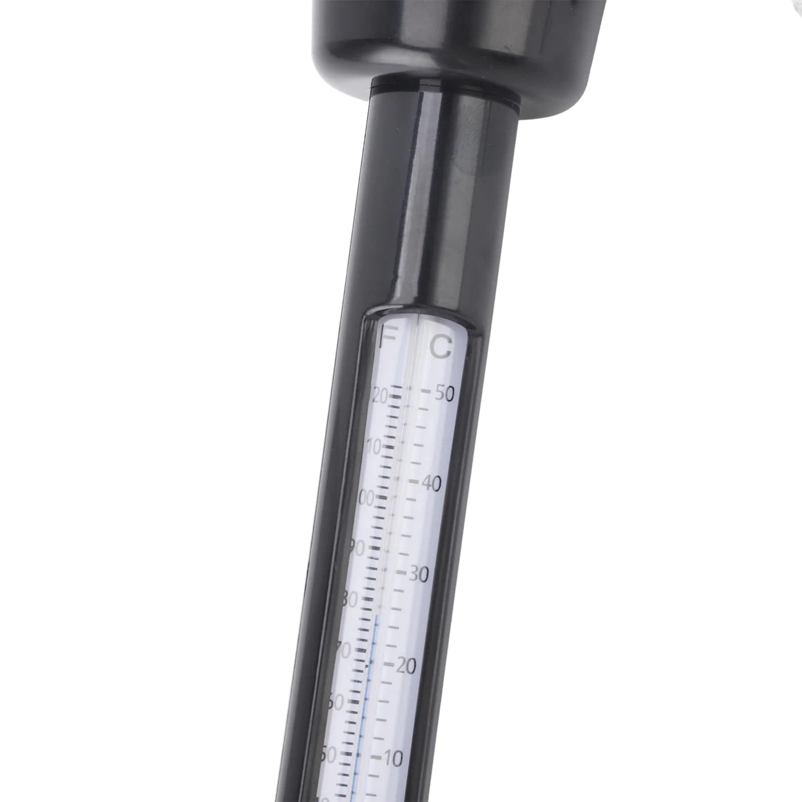 Amorphous Floating Drop Resistant Thermometer