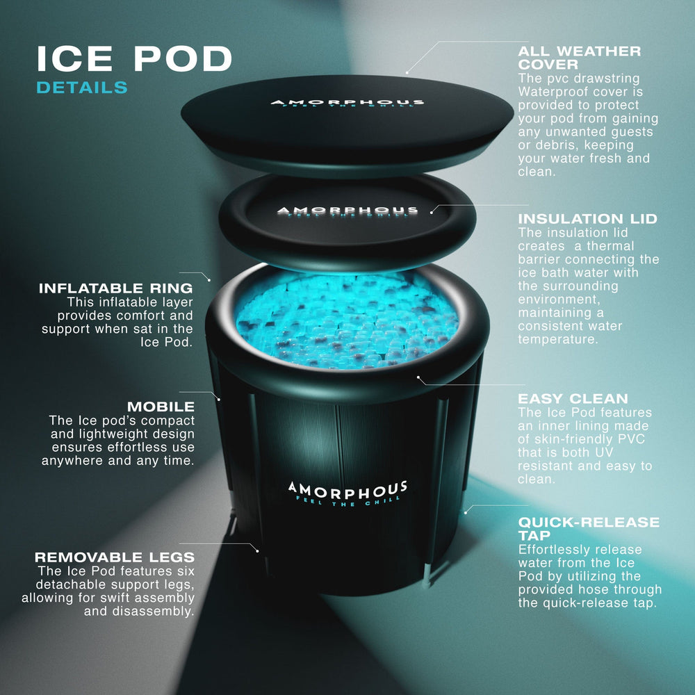 Ice Pod With Thermal Insulation Cover And All Weather Cover – Amorphous
